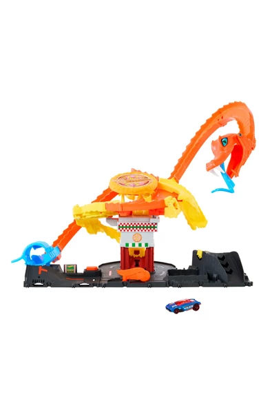 HOT WHEELS PİZZA DÜKKANINDA KOBRA MACERASI 2 HTN81