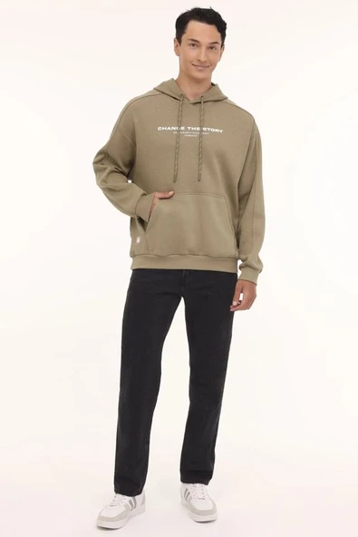 Lumberjack ML FILAZ 17AFW-87 4PR Haki Erkek Sweatshirt - 3
