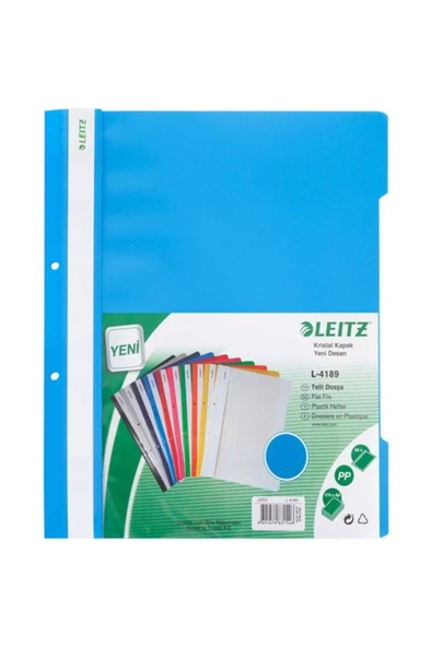 Telli Dosya Mavi Paket 50 Li