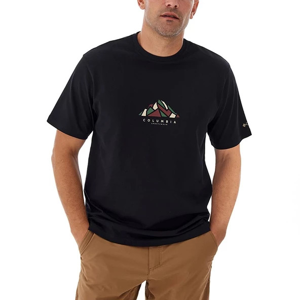 Columbia Csc M Rockey Range Ss Tee Erkek Kısa Kollu Tişört CS0396 - 4