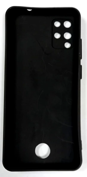 Reeder S19 Max Uyumlu Deri Görünümlü Yumuşak Mat Kılıf Siyah - Resim 3