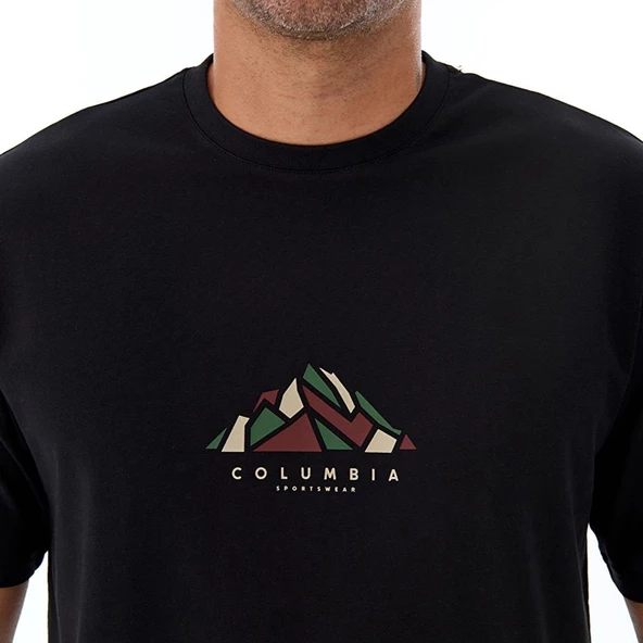 Columbia Csc M Rockey Range Ss Tee Erkek Kısa Kollu Tişört CS0396 - 6