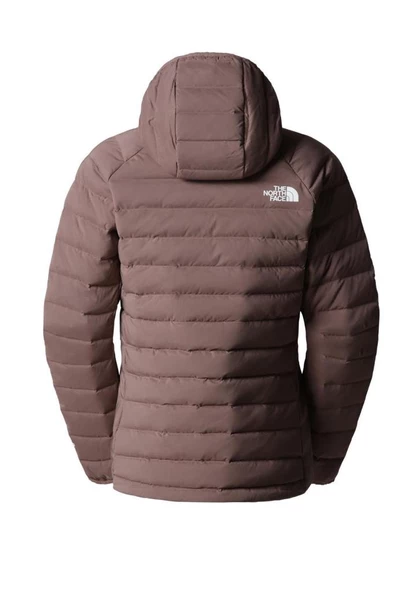 The North FAce Belleview Stretch Down Hoodie Kadın Mont - Resim 2