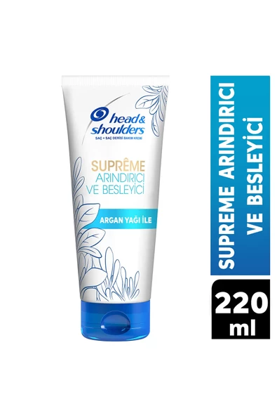 head Shoulders Supreme Saç Kremi 220 Ml arındırıcı ve besleyici