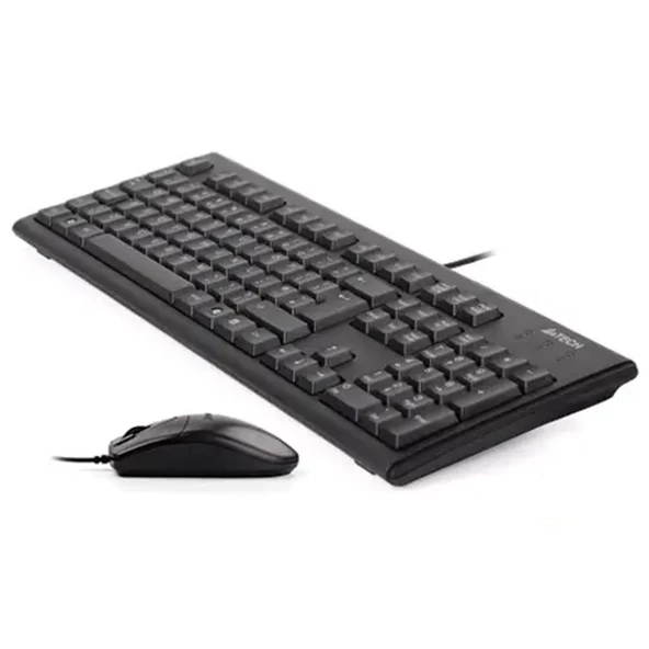 A4 Tech KM-72620D Siyah Kablolu Klavye Mouse Set - 4