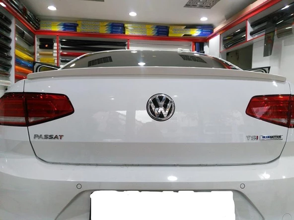 VOLKSWAGEN PASSAT B8 BEYAZ SPOYLER (SRY) - 2