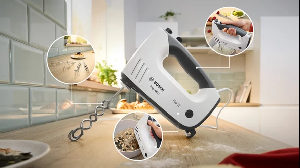 Bosch MFQ37400 750 W Mikser - Resim 2