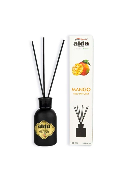 ALDA Reed Diffuser 110 Ml Mango Çubuklu Oda Kokusu