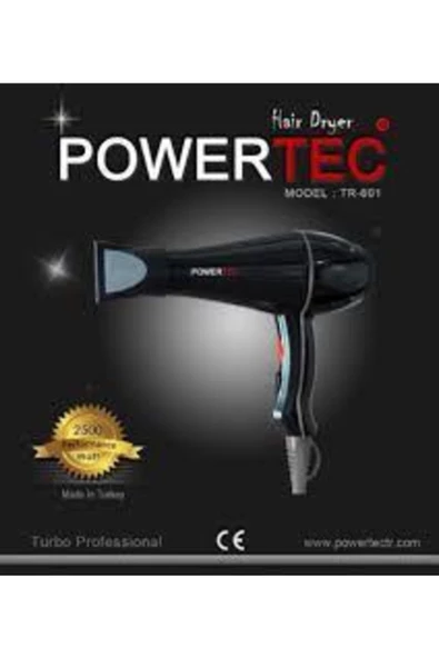AKSUTİCARET Powertec Tr-601 Profosyonel Fön Makinesi Ve Saç Kurutma Makinesi - 4