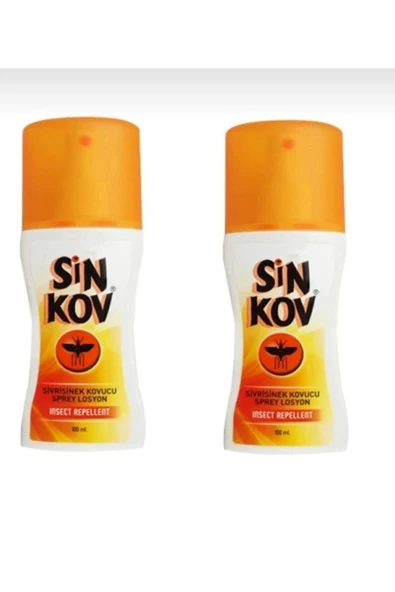 HC BOUTİQUE Sinkov 100 Ml X 2 Adet Sivrisinek Kovucu Sprey Losyon Sinkov 2Ad