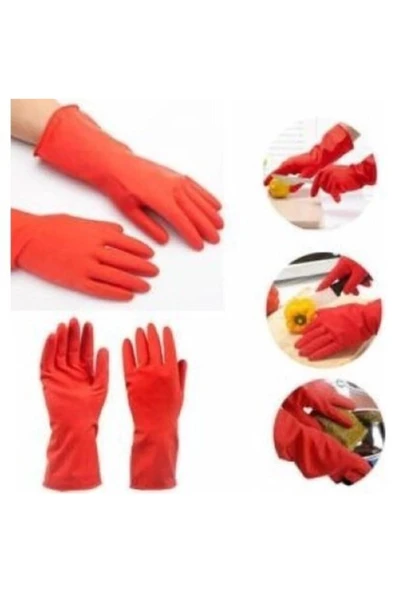 GÜNTEM Derby Lastik Eldiven No:8.5. - 3