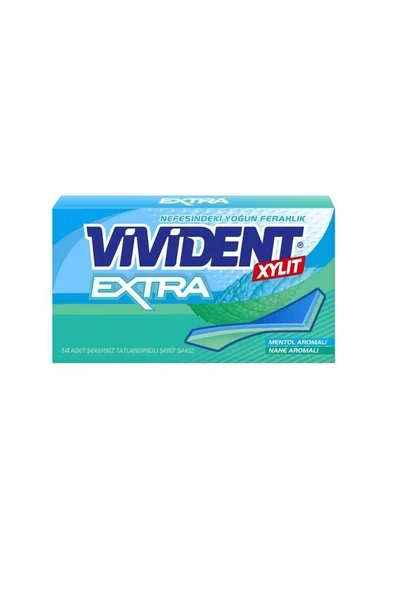 VİVİDENT Extra Nane Aromalı Sakız