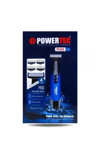 Powertec TR-650 Vücut Tıraş Makinesi - 3