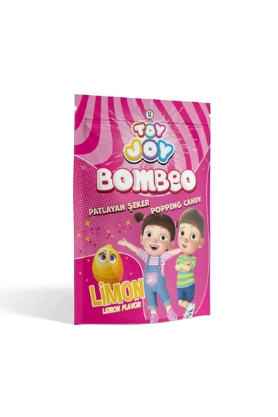 akaş Toy Joy Bombeo 4Gr. Limon Ar. Patlayan Şeker - 40 Adet - 2