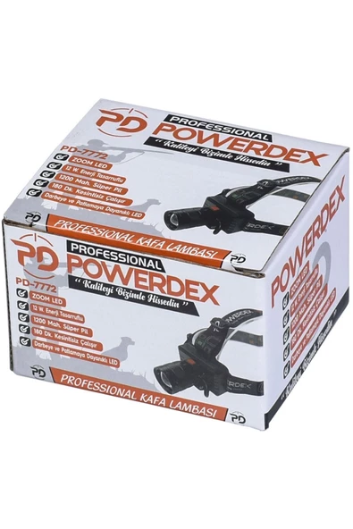 POWERDEX 12 W Şarjlı Kafa Lambası Pd-7772 - 8