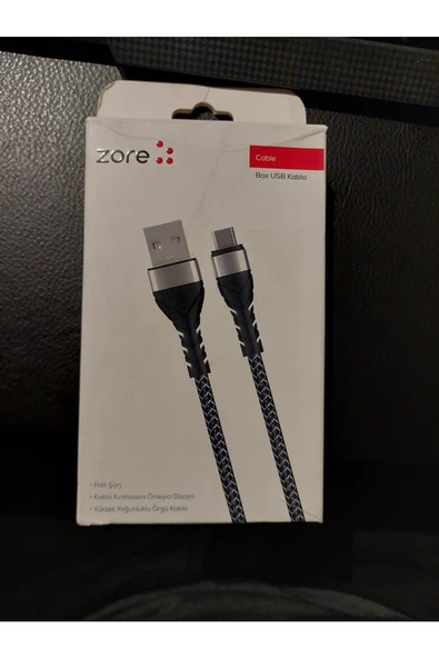 ZORE Bax Usb Kablo 1 Metre