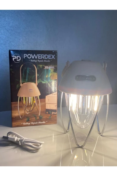 POWERDEX Profesyonel Kamp Feneri Şık Tasarım 3 Modlu Işık - 5