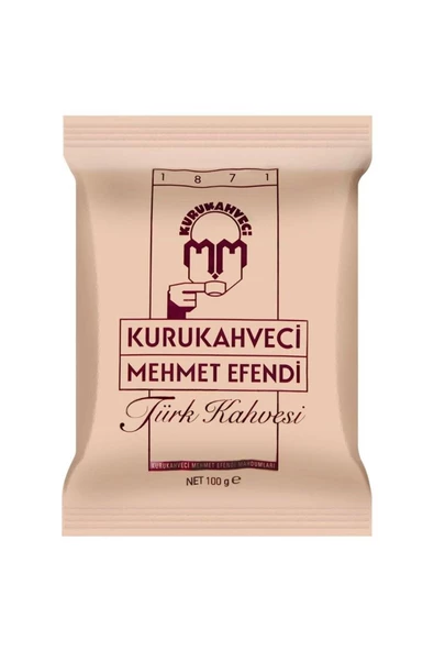 MEHMET EFENDİ Kuru Kahveci Türk Kahvesi 100 G