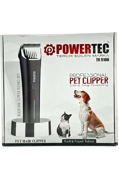 Powertec TR-9100 Kedi Köpek Tıraş Makinesi