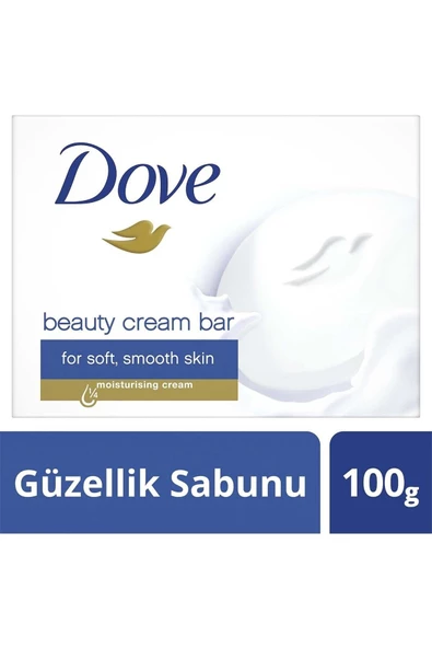 DOVE Katı Sabun Güzellik Sabunu Yumuşak Ve Pürüssüz Ciltler İçin 100 Gr