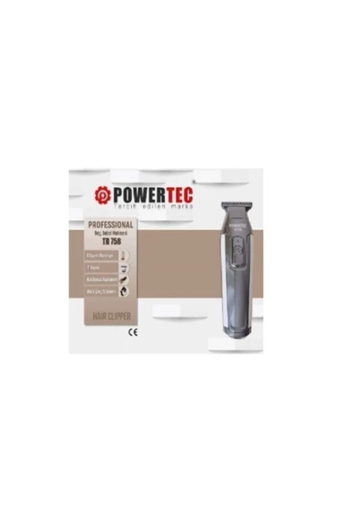 Powertec TR-758 Saç Sakal Ense Tıraş Makinesi - 3