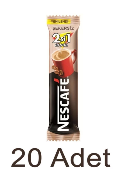 NESCAFE 2 Si 1 Arada 20 Li Paket ( 10 Gr X 20 Adet )