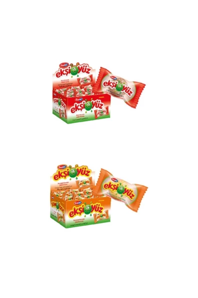 SAADET Ekşiyüz Sakız 2'Li Set 700 Gr Kola Portakal