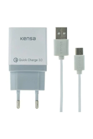 KENSA Type -C 3.0 Amper Süper Hızlı Şarj Cihazı