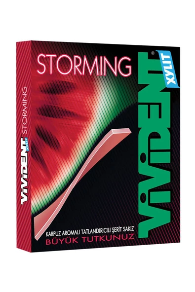 VİVİDENT Storming Sakız Karpuz Aromalı 33 G