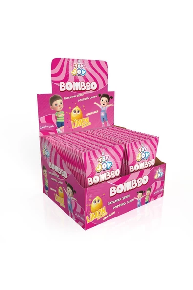 TOYJOY Toy Joy Bombeo 4Gr. Limon Ar. Patlayan Şeker - 40 Adet