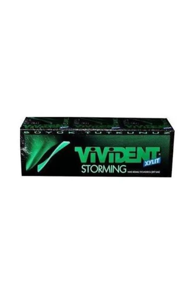 VİVİDENT Storming Nane 33Gr. 18Ad.