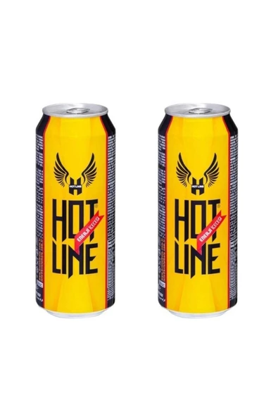 HOTLİNE Hotline - Enerji İçeceği 500Ml - 2 Adet