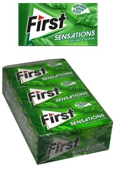 MONDELEZ First Yeşil Nane Aromalı Sakız