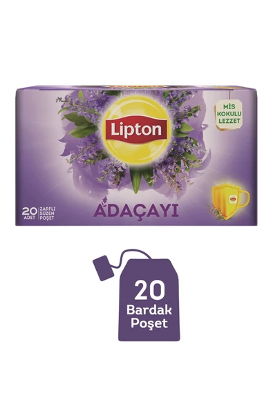 LİPTON Adaçayı Bardak Poşet Çay 20'Li