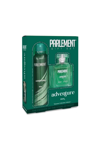 PARLEMENT KOZMETİK Parlement Advanture Men Set Parfüm 60 Ml Edt&150 Ml Deo