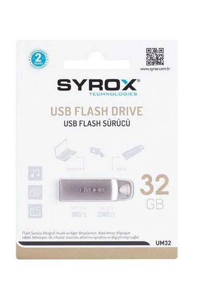 SYROX Flash Bellek 32 Gb Usb