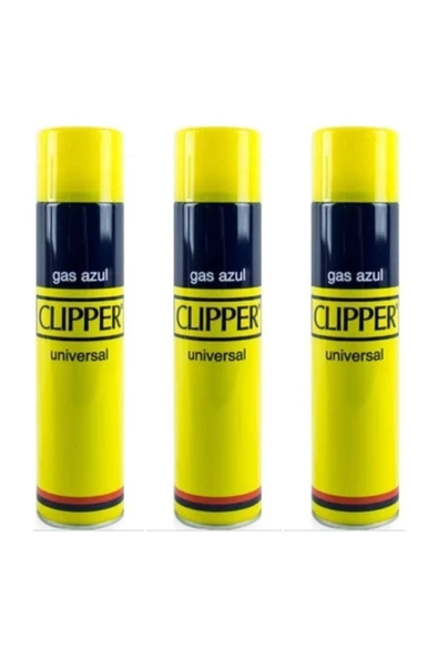 CLİPPER Çakmak Gazı 250Ml X 3 Adet