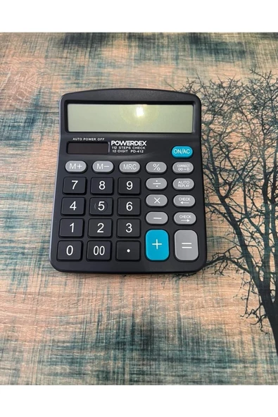 Powerdex PD-412 Masaüstü Hesap Makinası - 3