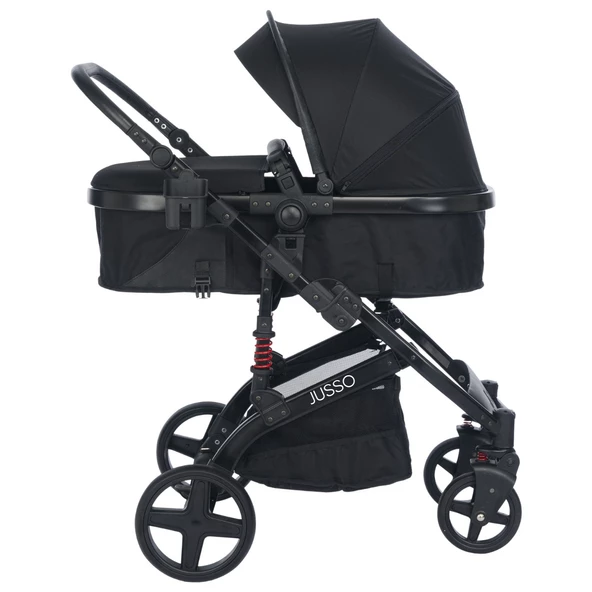 VaVbaby EliteCruise Travel Sistem Lüks Bebek Arabası Konforlu Seyahat Sistem Puset Katlanabilir Siyah - 4