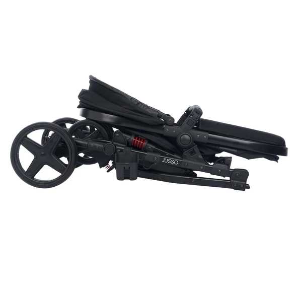 VaVbaby EliteCruise Travel Sistem Lüks Bebek Arabası Konforlu Seyahat Sistem Puset Katlanabilir Siyah - 5