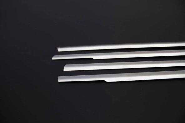 Ford Focus 1 HB/Sedan Krom Cam Çıtası 4 Parça 1998-2005 Arası - 2