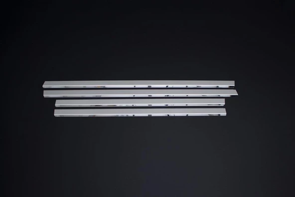 Ford Fiesta Krom Cam Çıtası 4 Parça 2002-2009 Arası