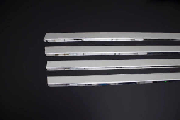 Ford Fiesta Krom Cam Çıtası 4 Parça 2002-2009 Arası - 2