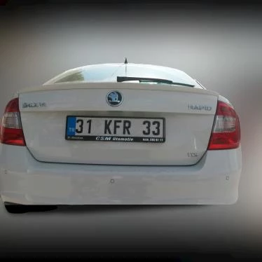 SKODA RAPİD ASTARLI SPOİLER