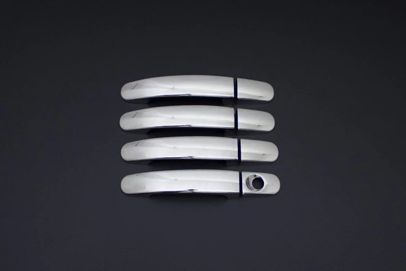 Ford Focus 2 Krom Kapı Kolu 4 Kapı 8 Parça Sensörlü 2005-2017 Arası ürün görseli