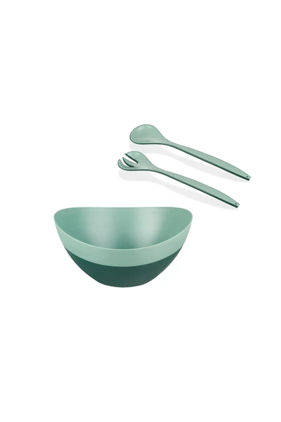 Selka Home Çift Renkli Kase ve Salata Kaşığı - 6