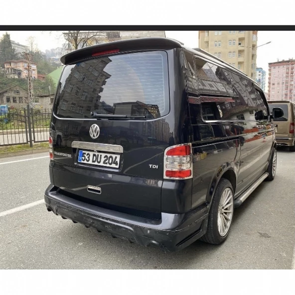 VOLKSWAGEN TRANSPORTER T5-T6 SİYAH SPOİLER - Resim 2