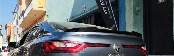RENAULT MEGANE 4 YARASA SİYAH SPOİLER - 2