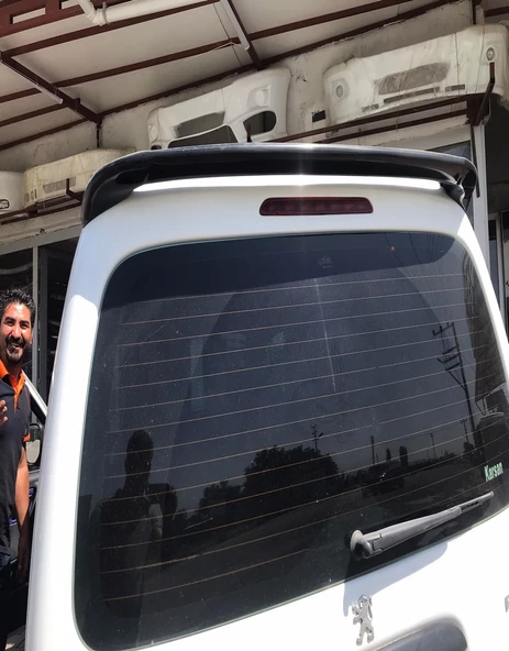 PEUGEOT PARTNER 2002-2008 SİYAH SPOİLER - Resim 3
