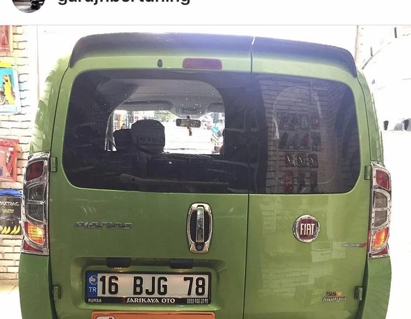 FİAT FİORİNO ÇİFT KAPI GRİ SPOİLER - 2